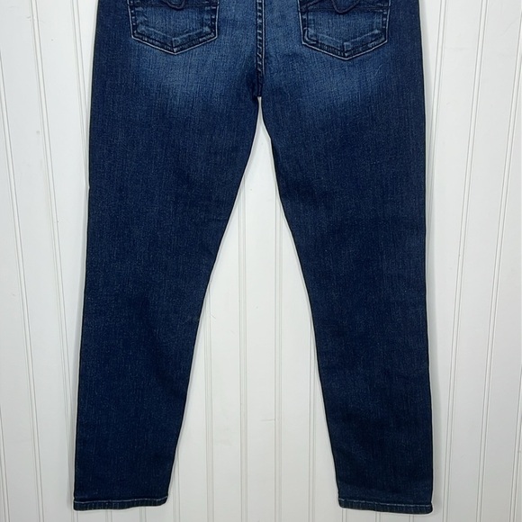 7 for all Mankind Crop Roxanne Dark Wash Jeans Size 26 - Picture 7 of 10